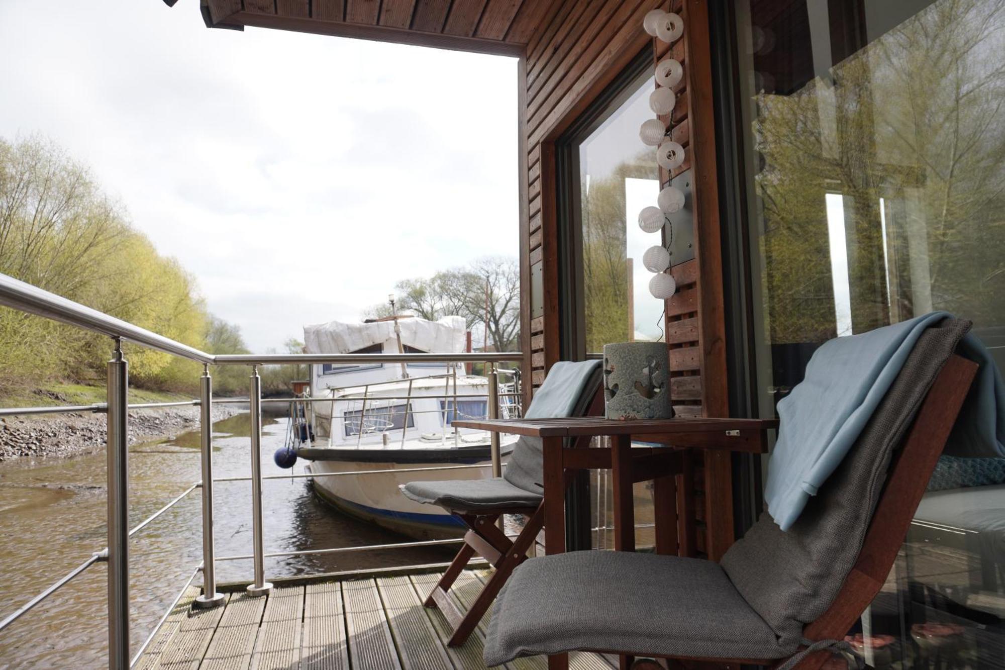 ヴィンゼン Hausboot Stoeckteヴィラ エクステリア 写真